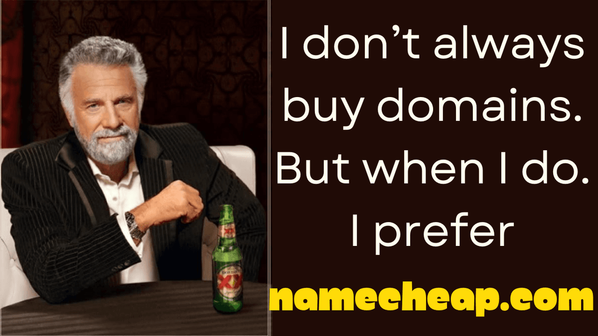 Namecheap domain purchase interface