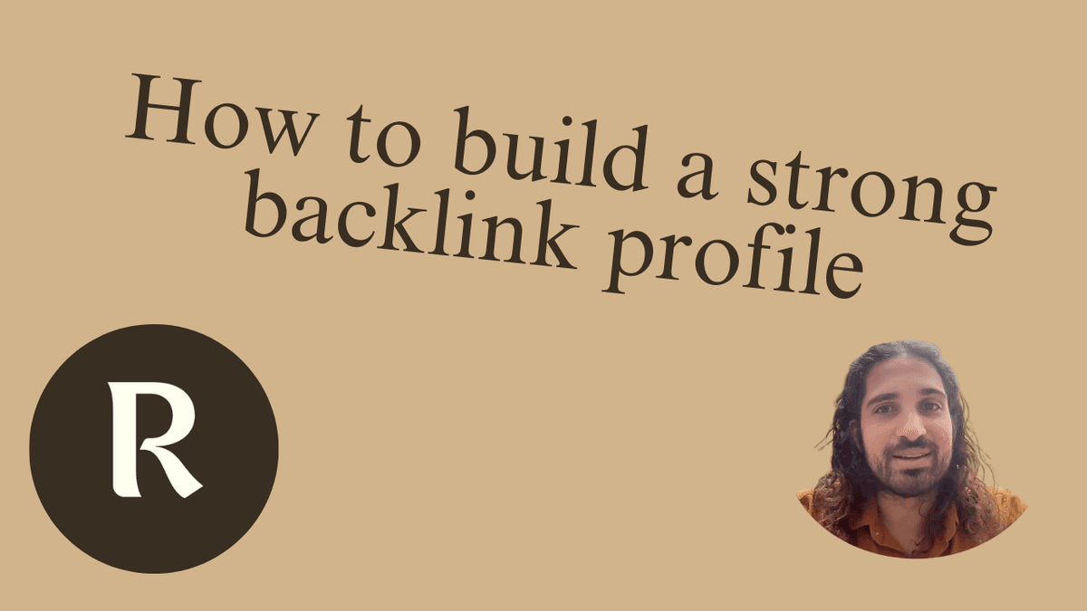 Building backlinks concept with connecting chains