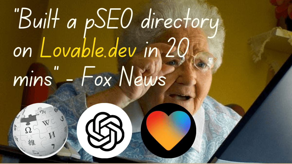 No-code pSEO directory creation
